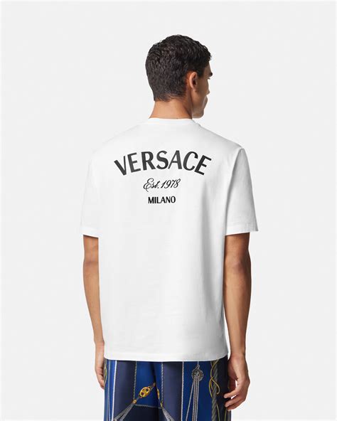 negozio versace milano|Versace milano t shirt.